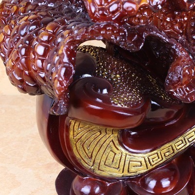 精品仿木树脂大号白菜摆件 匠心工艺，为家居招财纳福