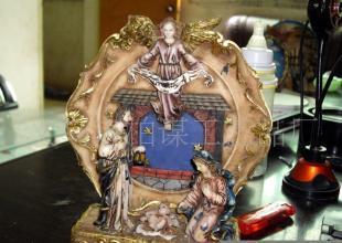 圣诞耶稣诞生装饰品 匠心独运的树脂工艺品